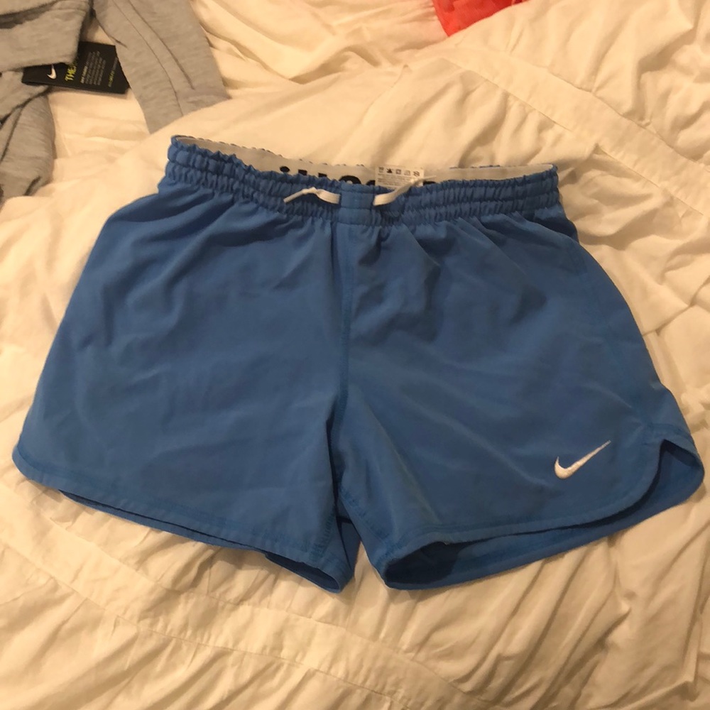 Nike dri-fit shorts with built in spandex- xs